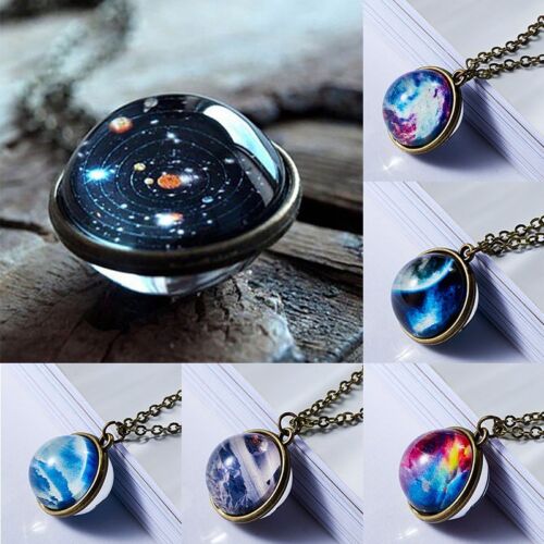 The Beauty of the Universe Crystal Necklaces